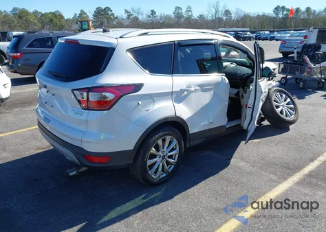 2017 Ford Escape Titanium from USA, damaged, VIN 1FMCU0JD6HUA98700